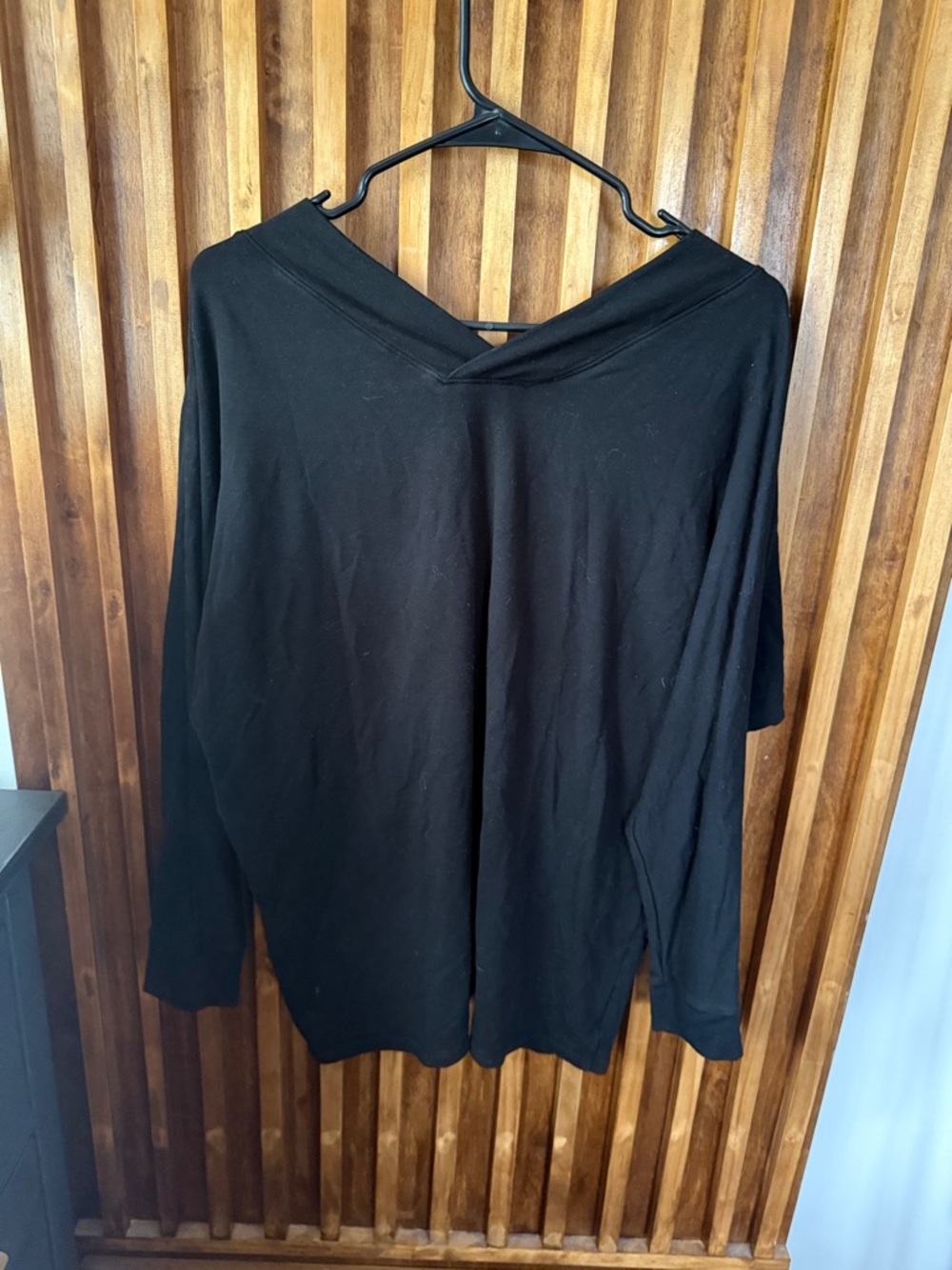 HATCH The Visitor V Neck Tencel Oversized Top. 1/ Small - Picture 3 of 8
